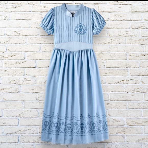 NWT Beetlejuice Astrid Dress-up nightgown blue size XS 4 / 5 - Picture 1 of 7